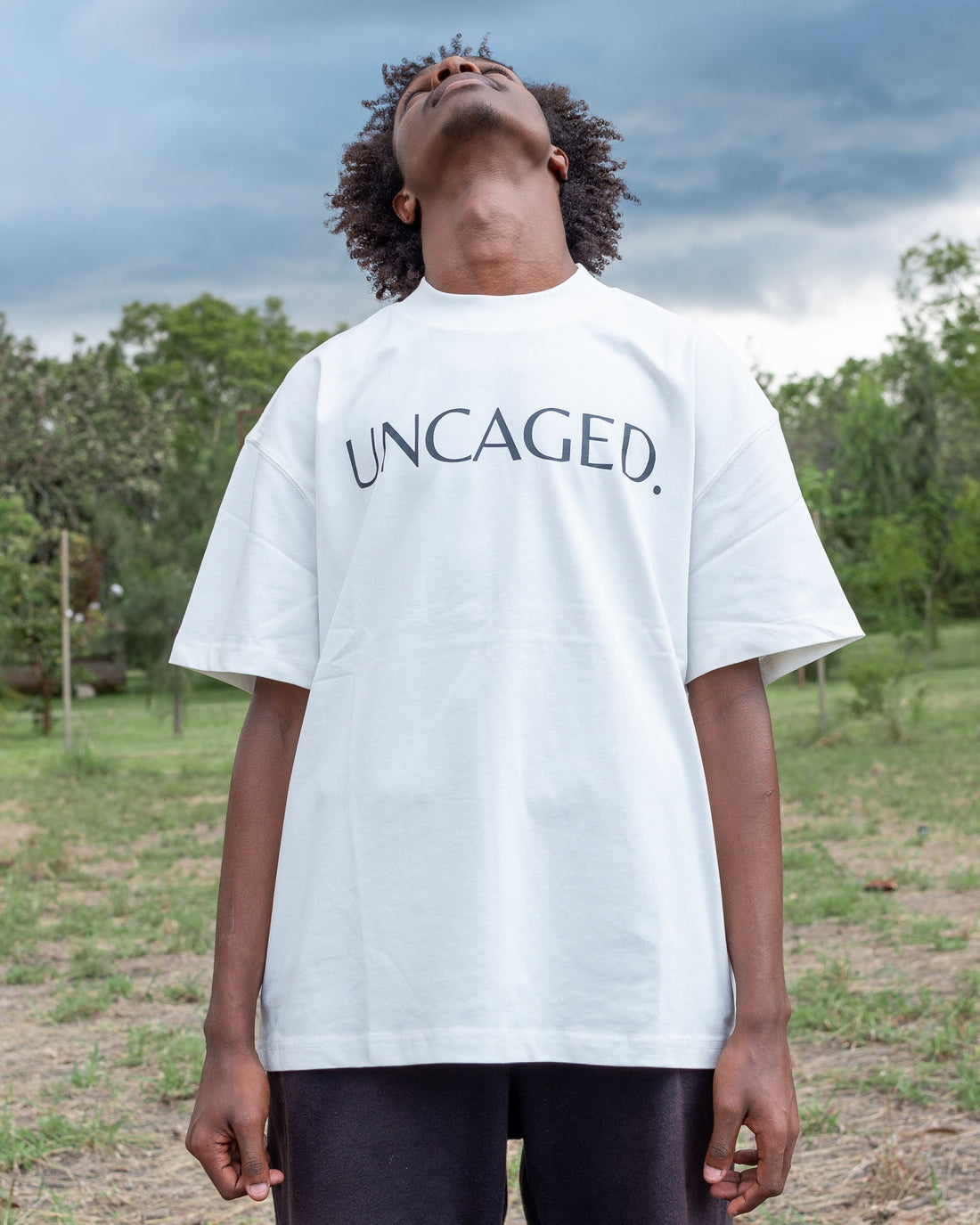 BORN UNCAGED. limited edition heavyweight streetwear drop — premium Nairobi streetwear brand UNCAGED. Clothing